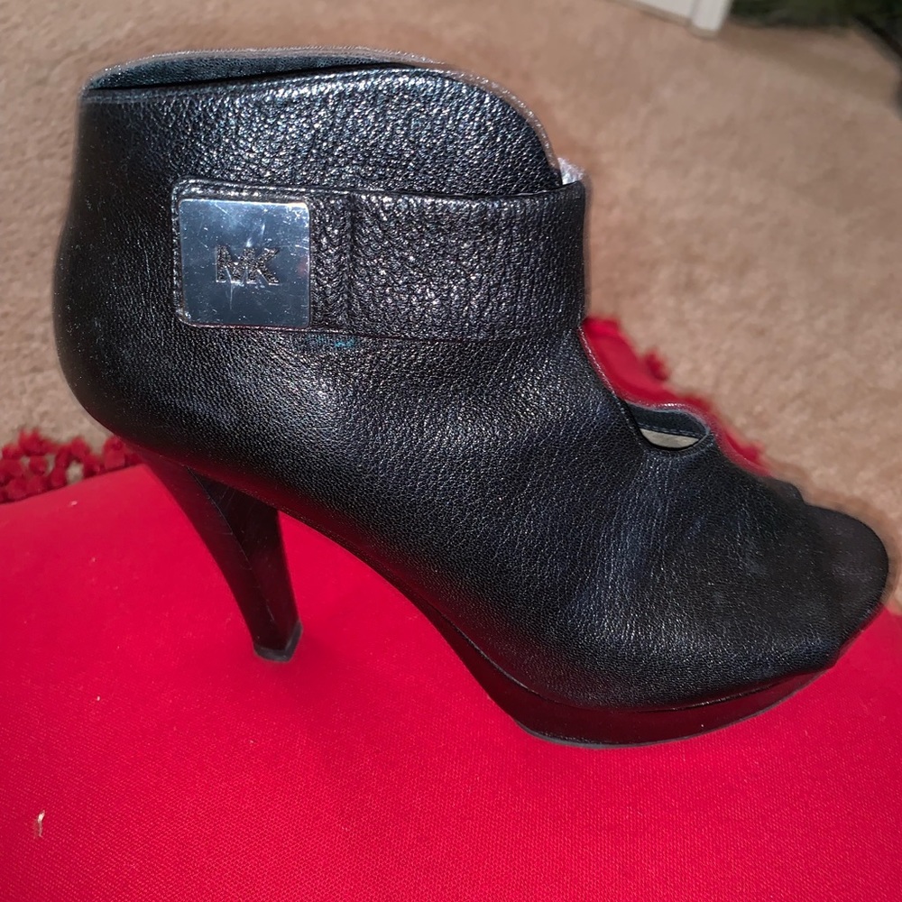 Michael Kors black booties